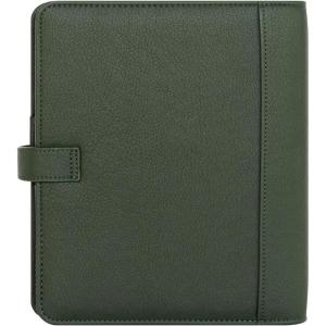 image:imageFranklinCovey  Stella Simulated Leather Snap Binder Classic Dark Green