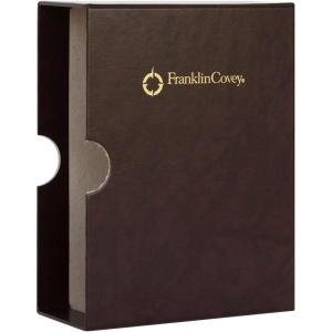 image:imageFranklinCovey  Storage Sleeve for FranklinCovey Planners  Protect Past and Future Planner Pages Classic PlumBurgundy