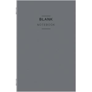 image:imageFranklinCovey  Travelers Blank Notebook  Quality Paper amp SoftTouch Cover Classic GrayGray