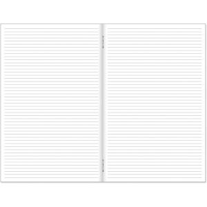 image:imageFranklinCovey  Travelers Lined Notebook  Quality Paper amp SoftTouch Cover Classic GrayGray
