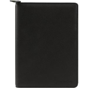 image:imageFranklinCovey  Tyler Cover for WireBound FranklinCovey Planners  Leather  Zipper Closure Classic BlackBlack