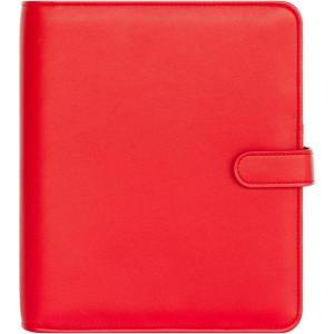 image:imageFranklinCovey  Viola Simulated Leather Snap Binder Classic Scarlet Red