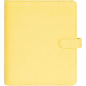 image:imageFranklinCovey  Viola Simulated Leather Snap Binder Classic Sunglow Yellow