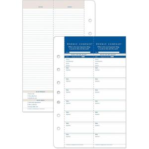 image:imageFranklinCovey  Weekly Compass Cards  Important Reminders and Extra Notes CompactClassic Size