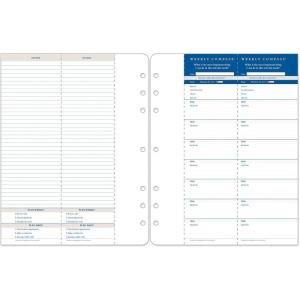 image:imageFranklinCovey  Weekly Compass Cards  Important Reminders and Extra Notes CompactMonarch Size